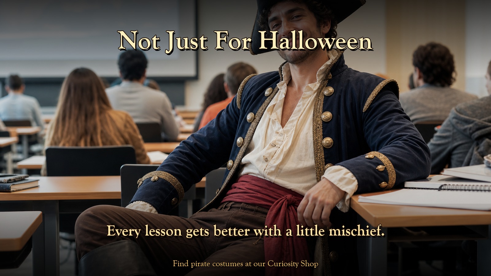 Not Just For Halloween. Every lesson gets better with a little mischief.
