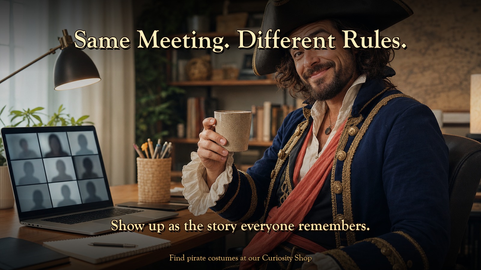 Same Meeting. Different Rules.. Show up as the story everyone remembers.