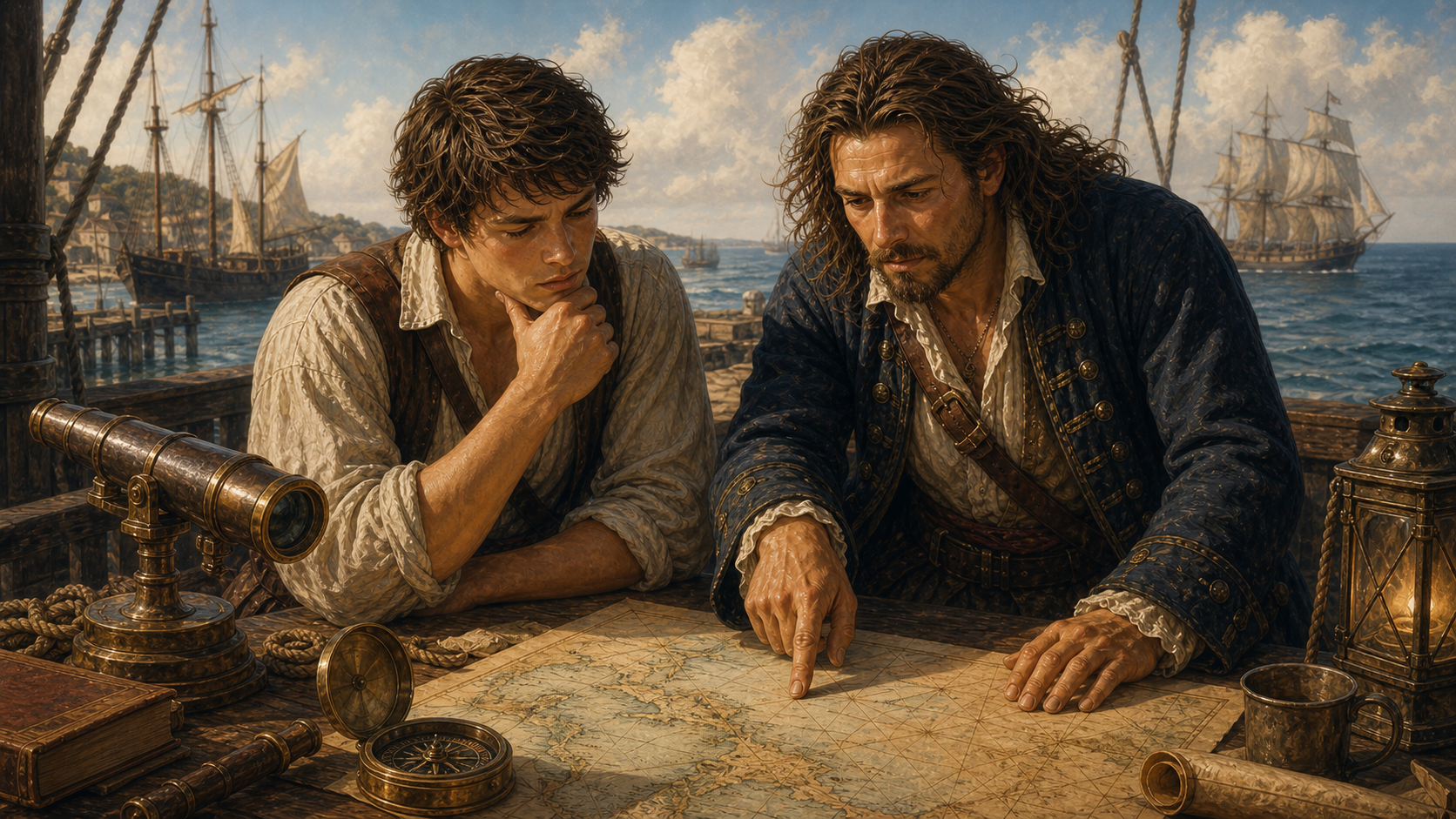 The Pirate Republic Was a Glorious Mess, Not a Freedom Fantasy editorial illustration.