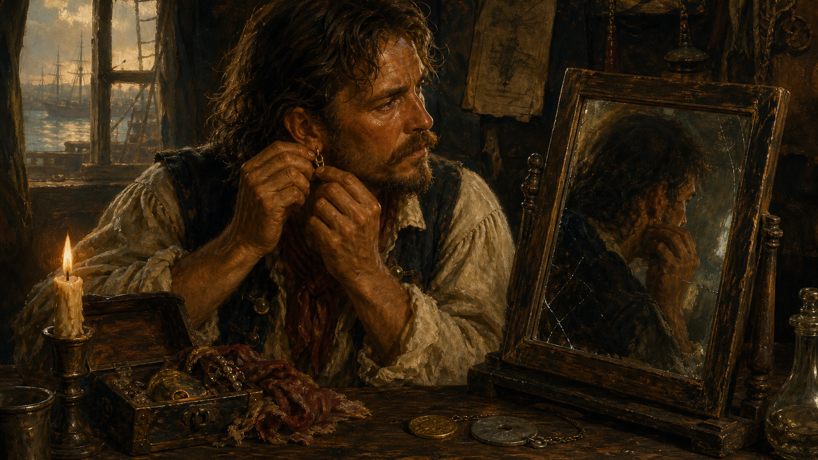 Pirate earring tales.
