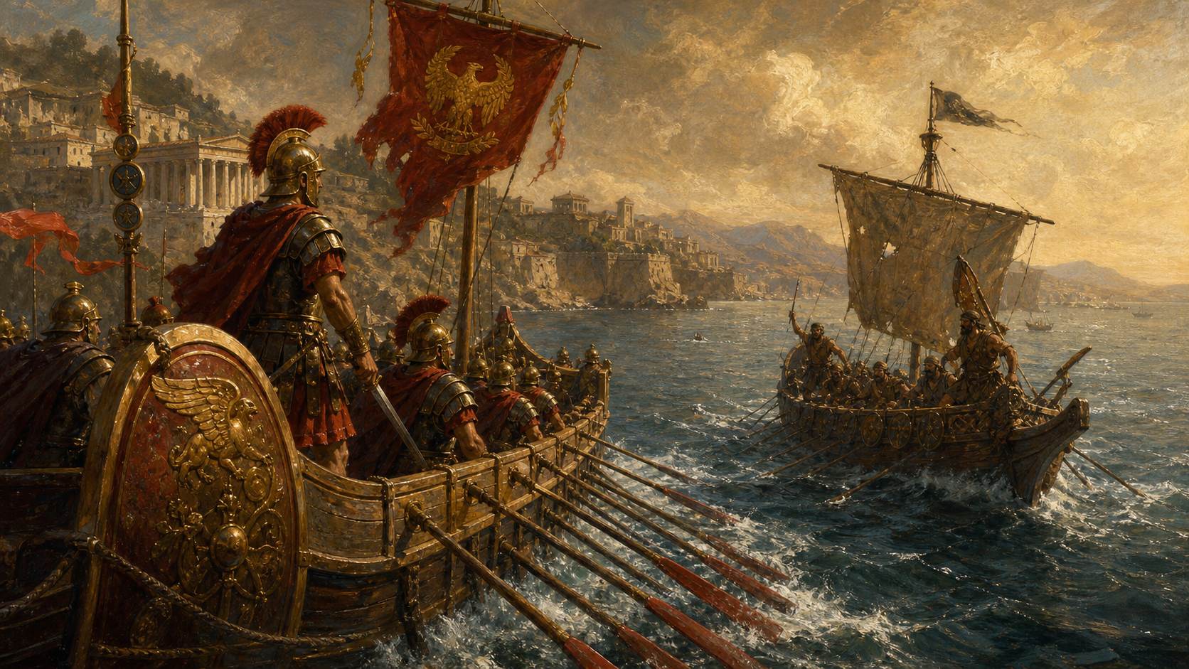 Roman Mediterranean piracy.